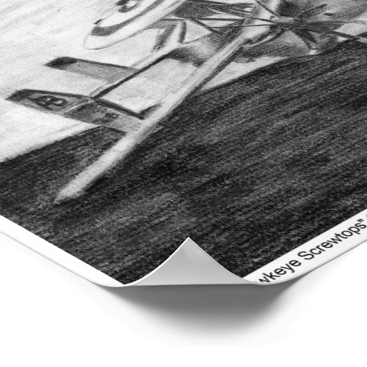 Poster E-2C Hawkeye (PC à écran) (Coin)