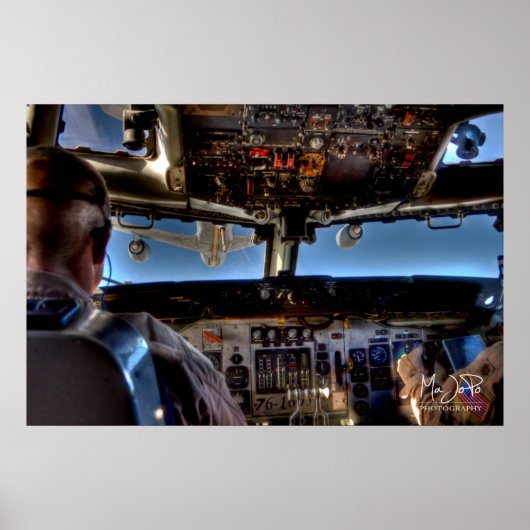 Poster E-3 AWACS Air Refueling HDR (Devant)