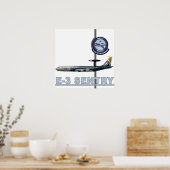 Poster E-3 Sentry Print (Cuisine)
