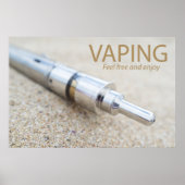 Poster E-cig et vapeurs (Devant)