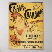 Poster E. Debray Champagne Publicité (Devant)