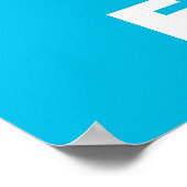 Poster E est pour Elmo | Ajoutez votre nom (Coin)