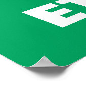 Poster E est pour Ernie | Ajoutez votre nom (Coin)