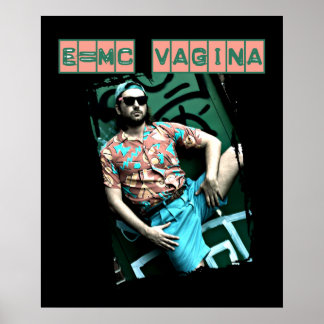 Poster e=mcvagina