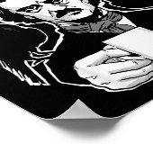 Poster E Me Some Coffee Funny Edgar Allan E Pun (Coin)