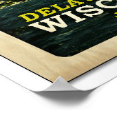 Poster E Race 2008 imprimé "vieilli" (Coin)