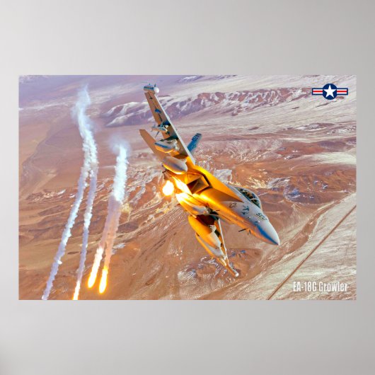 POSTER EA-18G GROWLER (Devant)