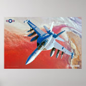 POSTER EA-18G GROWLER (Devant)