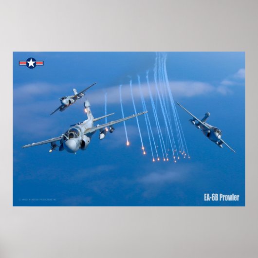 POSTER EA-6B PROWLER (Devant)