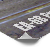 POSTER EA-6B PROWLER - TRAPPED ! (Coin)