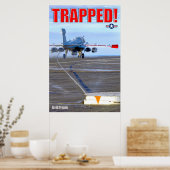 POSTER EA-6B PROWLER - TRAPPED ! (Cuisine)