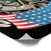 Poster Eagle america usa armée de l'artisanat pour vétéra (Coin)