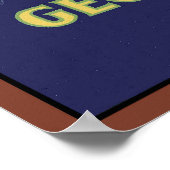 Poster Eagle Georgia Peaches (Coin)