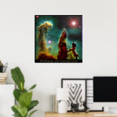 Poster Eagle Nebula (Bureau à domicile)