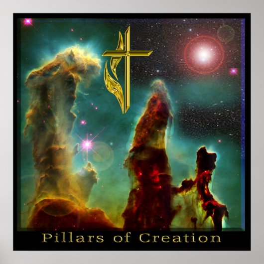 Poster Eagle Nebula (Devant)