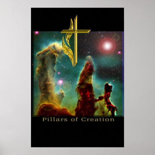 Poster Eagle Nebula (Devant)