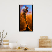 Poster Eagle Nebula Stellar Spire NASA Hubble Space Photo (Cuisine)