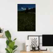 Poster Eagle Park Fleurs sauvages (Bureau à domicile)