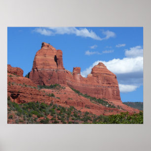 Poster Eagle Rock I Sedona Arizona Photographie de voyage