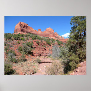 Poster Eagle Rock II Sedona Arizona Photographie de voyag