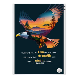 Poster Eagle Wings Perfect Poster