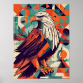 Poster Eagle's Edge : Composition constructiviste (Devant)