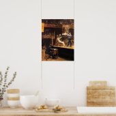 Poster Eakins - Entre Rounds 1899 (Cuisine)