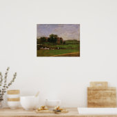 Poster Eakins - Étude pour The Meadows (Cuisine)
