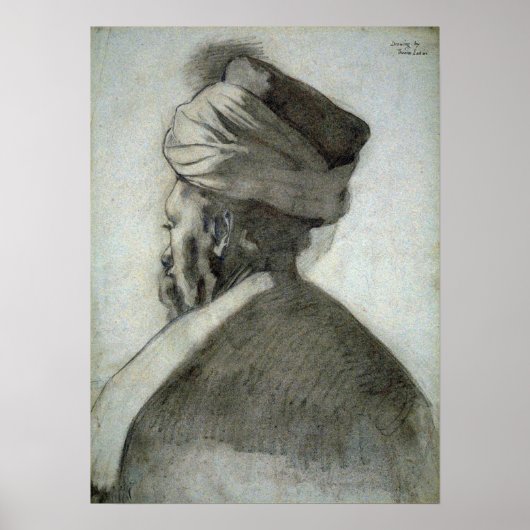Poster Eakins - Homme En Turban (Devant)