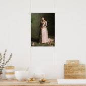 Poster Eakins - La chanteuse de concert (Cuisine)