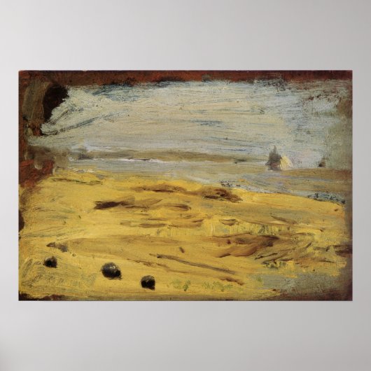 Poster Eakins - Rive du fleuve Delaware, filets de pêche (Devant)