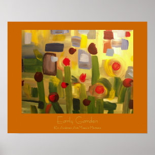 Poster Early Garden