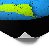 Poster Earth Bowling Ll. Jour des terres Faveurs. Da de l (Coin)