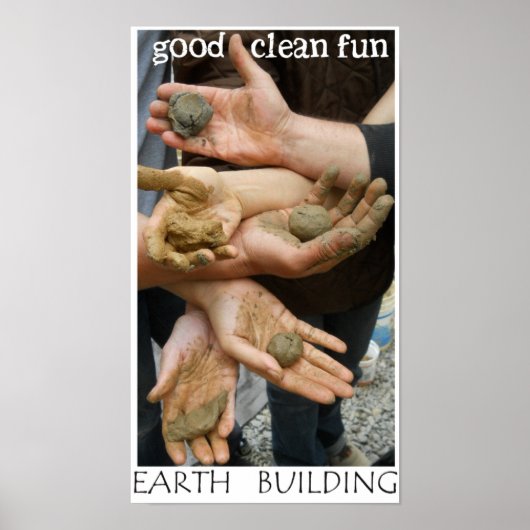 Poster Earth Building Fun (Voorkant)
