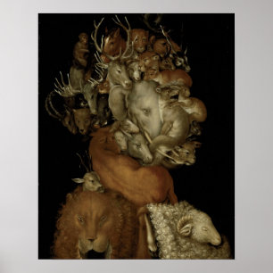 Poster Earth, c.1570 (huile sur panneau)