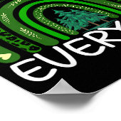 Poster Earth Day Everyday Rainbow Design Earth Day (Coin)