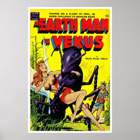 Poster Earth Man on Venus (1951) (Devant)
