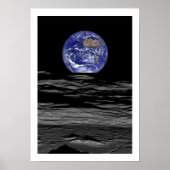 Poster Earth Moonscape (Devant)
