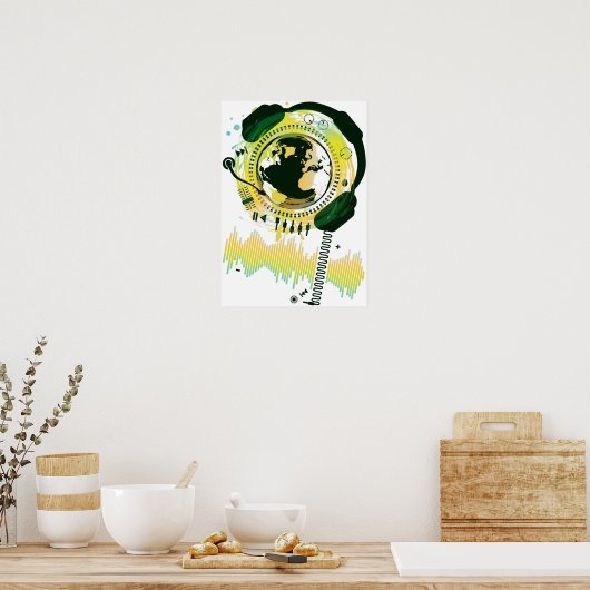 Poster Earth_Music (Cuisine)