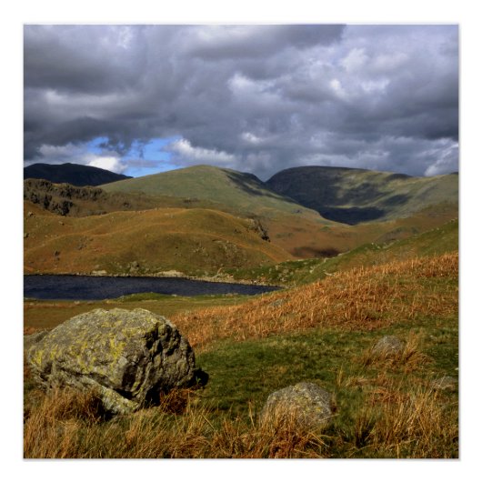 Poster Easedale Tarn Cumbria Angleterre (Devant)