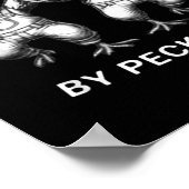 Poster Easily Distracted By Peckers, Chicken Lover, Funny (Coin)