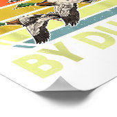 Poster Easily Distracted Duck Hunting Gift Dad Hunter Son (Coin)