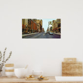 Poster East Main Street 1960 (Cuisine)