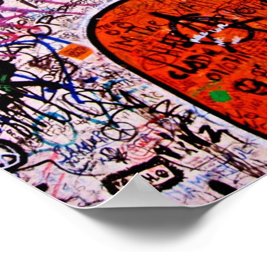 Poster East Side Gallery, Berlin Wall, Graffiti (Coin)