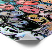 Poster East Side Gallery, Berlin Wall, Mass Escape (Coin)