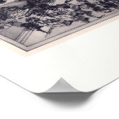 Poster East Walpole, MA Carte panoramique - 1898 (Coin)