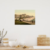 Poster Eastbourne Parade, Sussex, Angleterre (Cuisine)