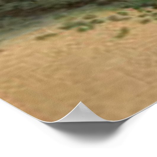 Poster Easter Basket Egg Chick Pink Bow Forget Me Not (Coin)