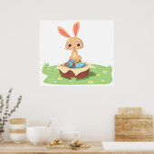 POSTER EASTER BUNNY (Cuisine)