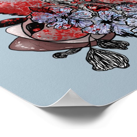 Poster Easter Bunny Horreur (Coin)